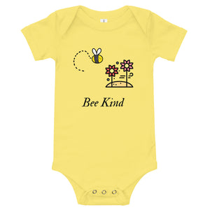 Bee Kind Flowers - Soft Baby Onsie