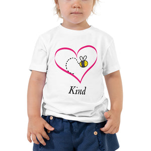 Bee Kind Heart - Toddler Short Sleeve Tee