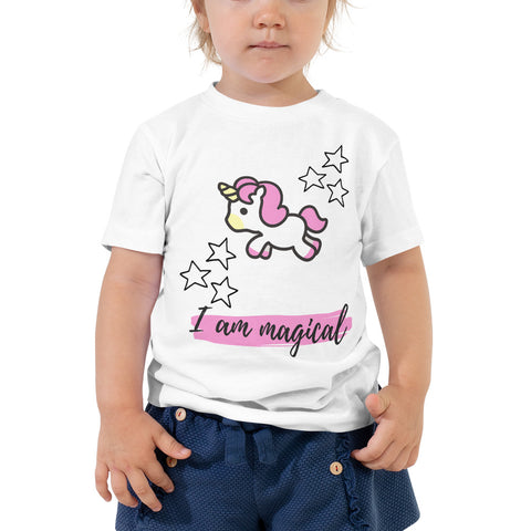 I Am Magical - Girl's Toddler Short Sleeve Tee