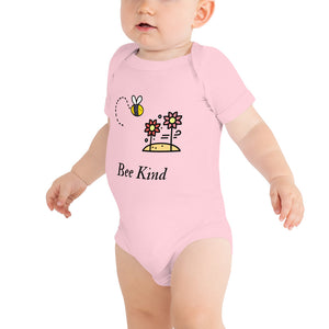 Bee Kind Flowers - Soft Baby Onsie