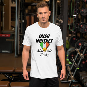 St. Patrick's Day Frisky Whiskey - Novelty T-Shirt