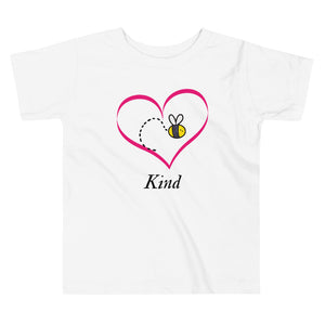 Bee Kind Heart - Toddler Short Sleeve Tee