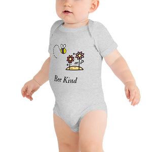 Bee Kind Flowers - Soft Baby Onsie