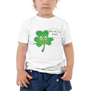 Kiss Me I'm Irish - Toddler Short Sleeve Tee