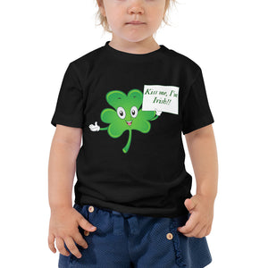 Kiss Me I'm Irish - Toddler Short Sleeve Tee