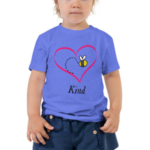 Bee Kind Heart - Toddler Short Sleeve Tee